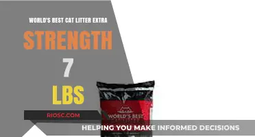 World's Best Cat Litter Extra Strength: 7 lbs of Odor-Fighting Power for a Fresher Home