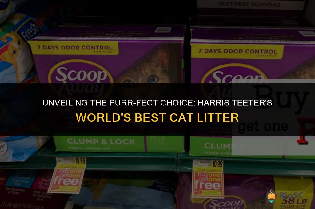 worlds best cat litter harris teeter