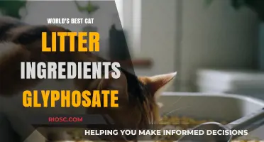 Exploring the Controversial Ingredient Glyphosate in Premium Cat Litter: A Comprehensive Guide for Concerned Pet Owners