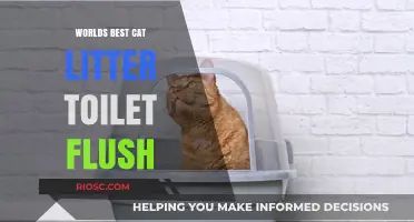 Revolutionize Your Feline Friend's Bathroom Experience: Discover the World's Best Cat Litter Toilet Flush!