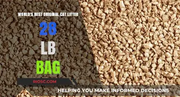Revolutionize Your Cat's Comfort: Discover the World's Best Original Cat Litter in a Convenient 28 LB Bag!