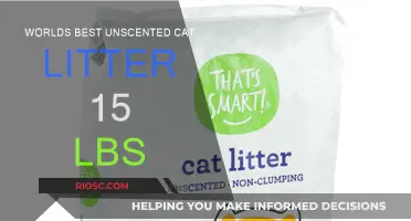 Top Choice for Odor-Free Feline Friends: The Ultimate Unscented Cat Litter in a 15-Pound Package